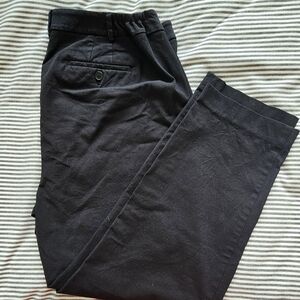 Talbots Black Cropped Ankle Pants